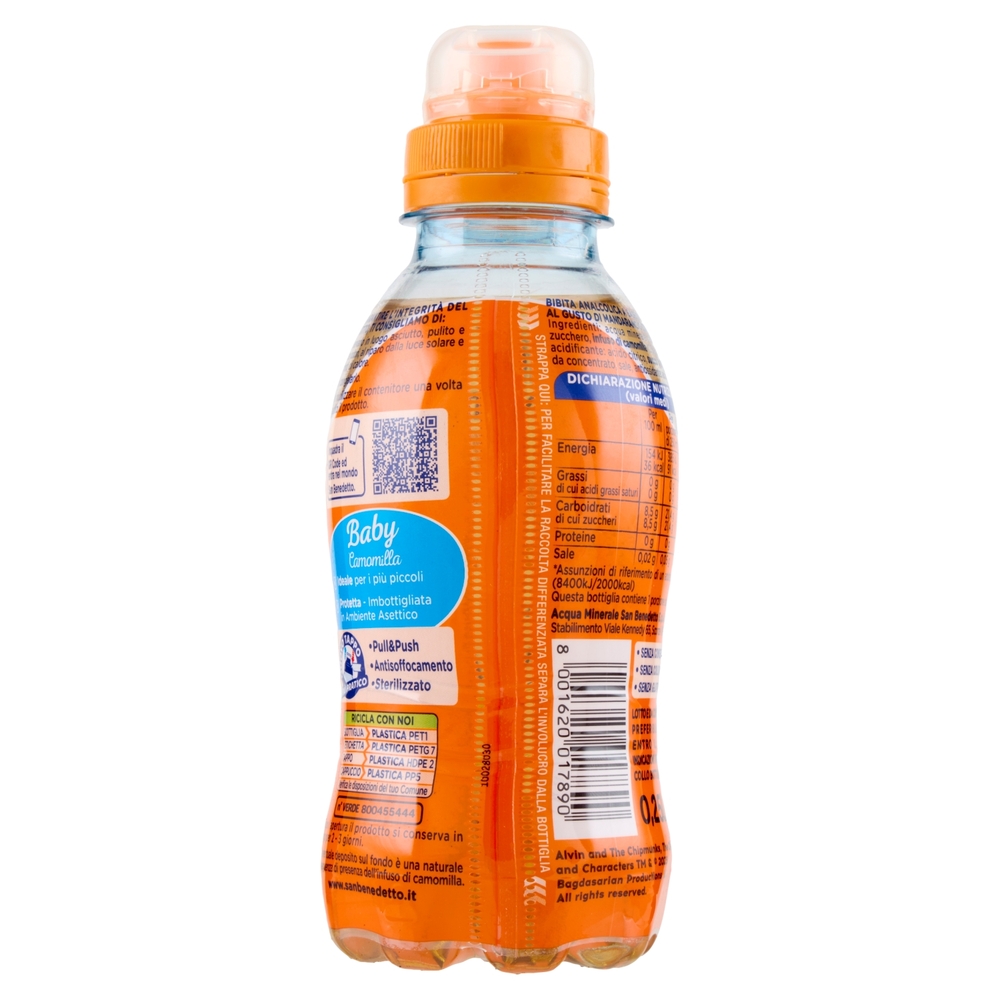 San Benedetto Baby Camomilla mandarancio P&P 0,25 L