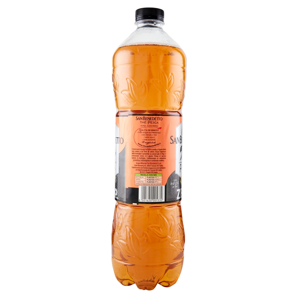 San Benedetto Thè Pesca Zero 1,5 L
