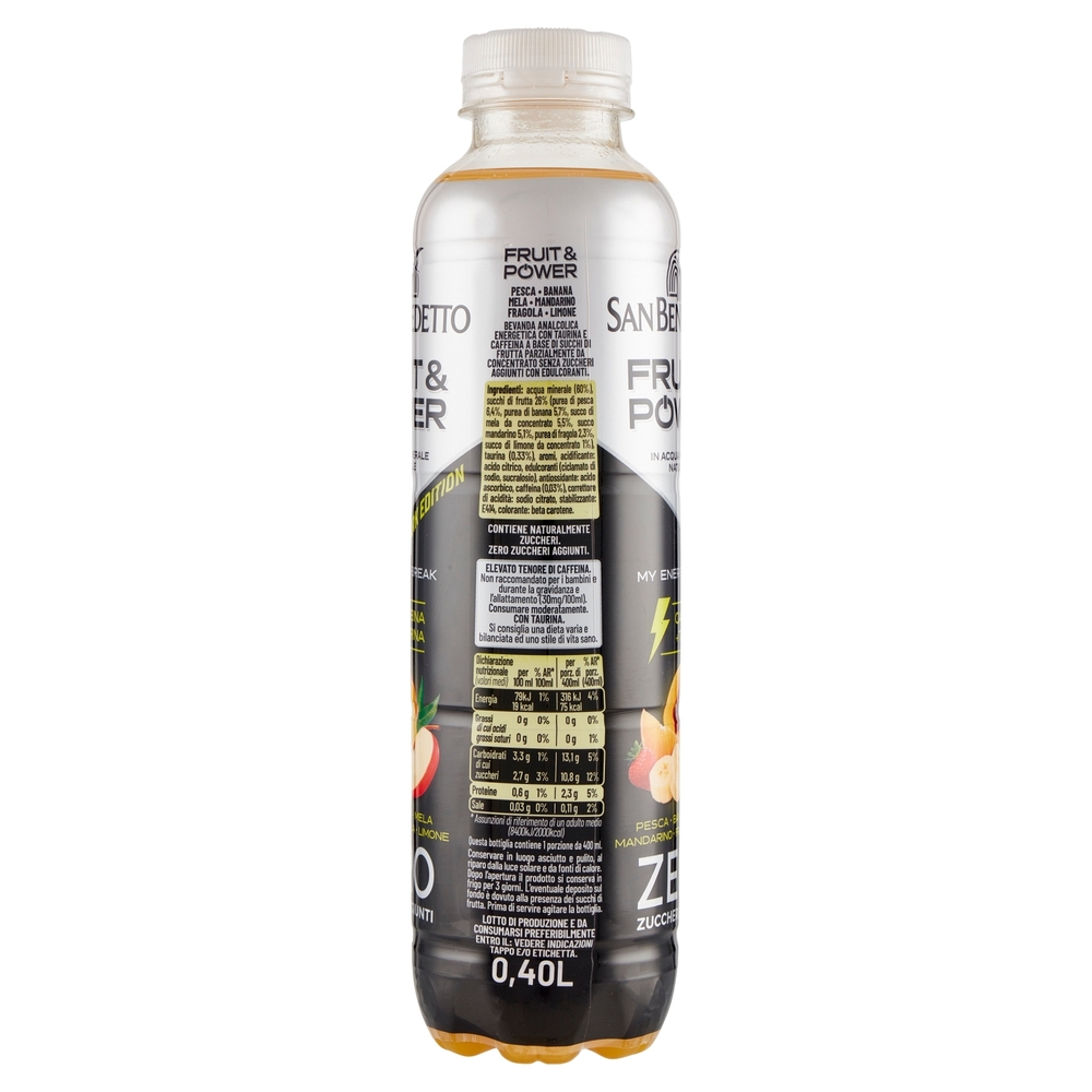 San Benedetto Fruit&Power Dark Edition PET 0,40L