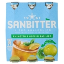 SANBITTÈR, Ispirazione Ligure, Aperitivo Analcolico 3 x 20 cl