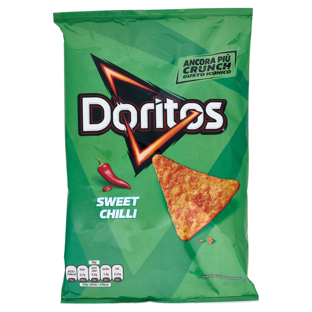 Doritos Chilli Peperoncino Piccante 140 g