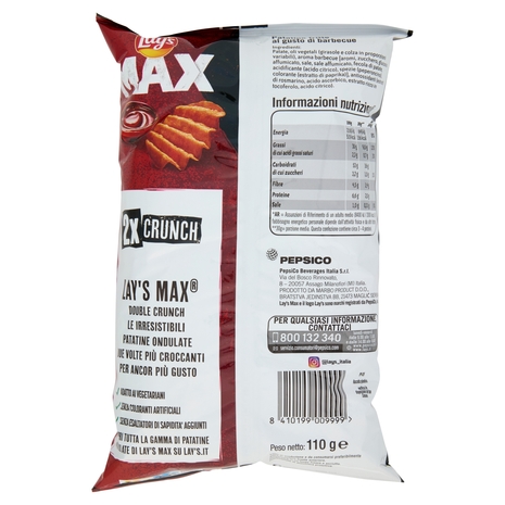 Lay's Xtra Gusto Barbecue 110 g