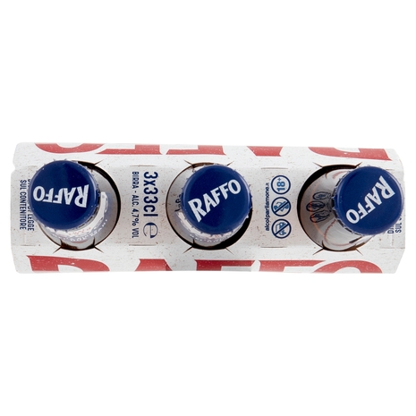 Raffo birra 3 x 33 cl