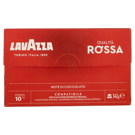 Lavazza Qualità Rossa Compatibile con Nespresso Original 60 Capsule 342 g