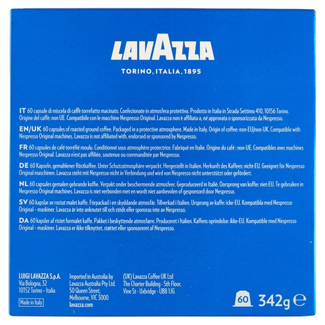Lavazza crema e gusto Classico Compatibile con Nespresso Original 60 Capsule 342 g