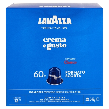 Lavazza crema e gusto Classico Compatibile con Nespresso Original 60 Capsule 342 g