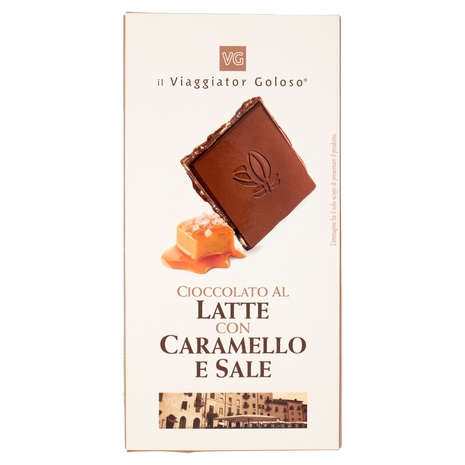 Cioccolato al Latte con Caramello e Sale Il Viaggiator Goloso