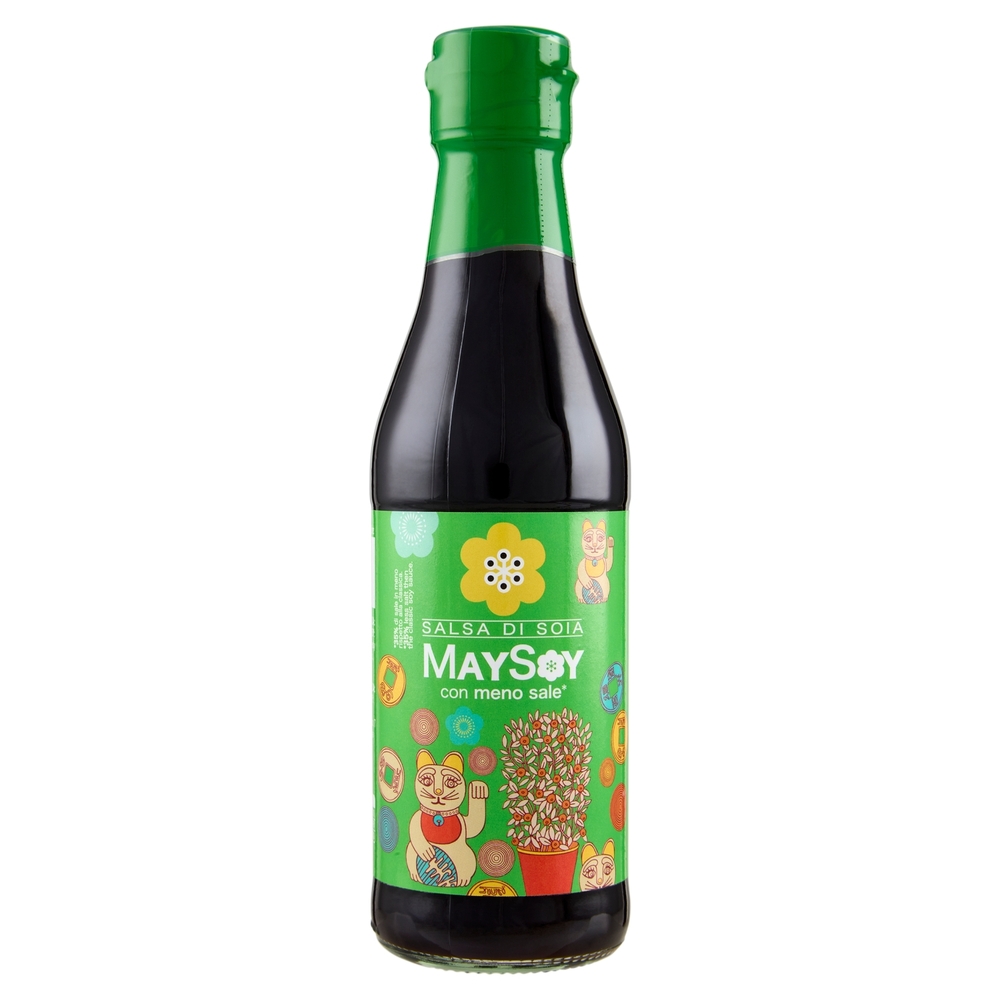 MaySoy Salsa di Soia con Meno Sale* 250 ml