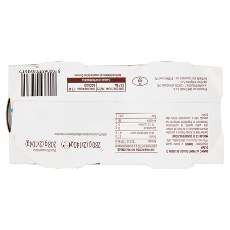 Tonno all'Olio di Oliva Il Viaggiator Goloso