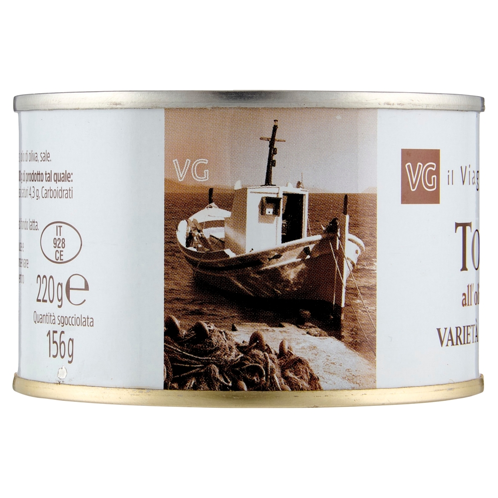 Tonno all'Olio di Oliva Il Viaggiator Goloso