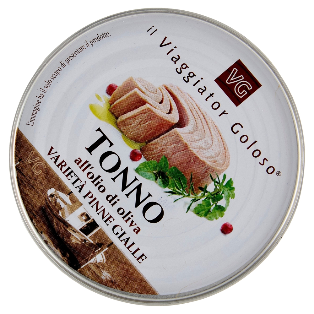 Tonno all'Olio di Oliva Il Viaggiator Goloso