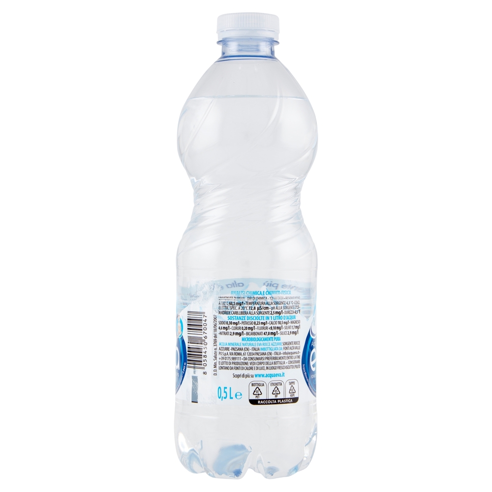 Acqua eva Rocce Azzurre Naturale 0,5 L