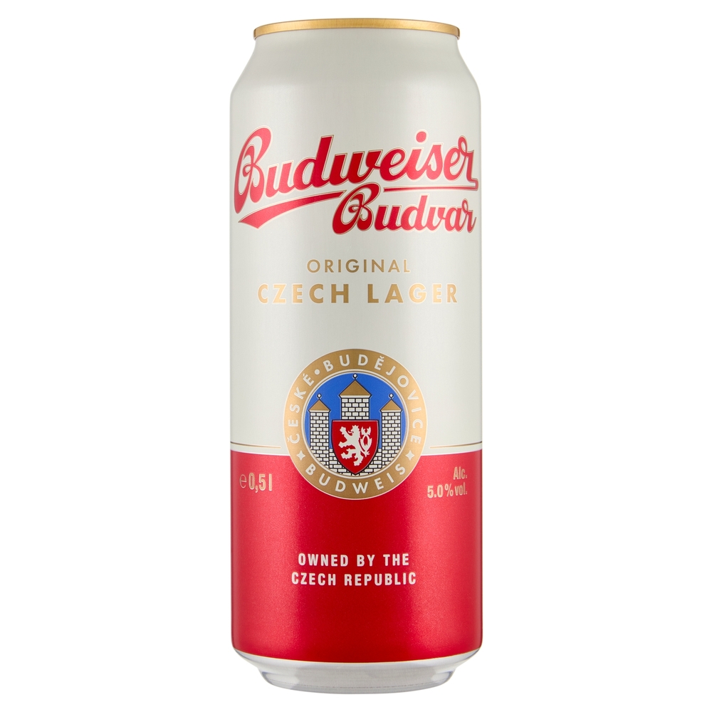 Budweiser Budvar Original Czech Lager 0,5 l