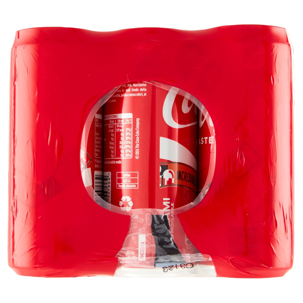 COCA-COLA Original Taste 330ml x 12 (Lattina)