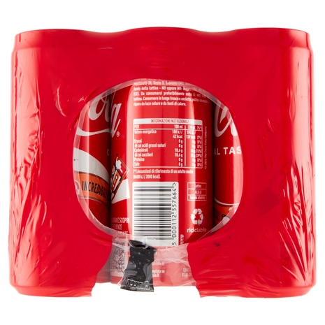 COCA-COLA Original Taste 330ml x 12 (Lattina)