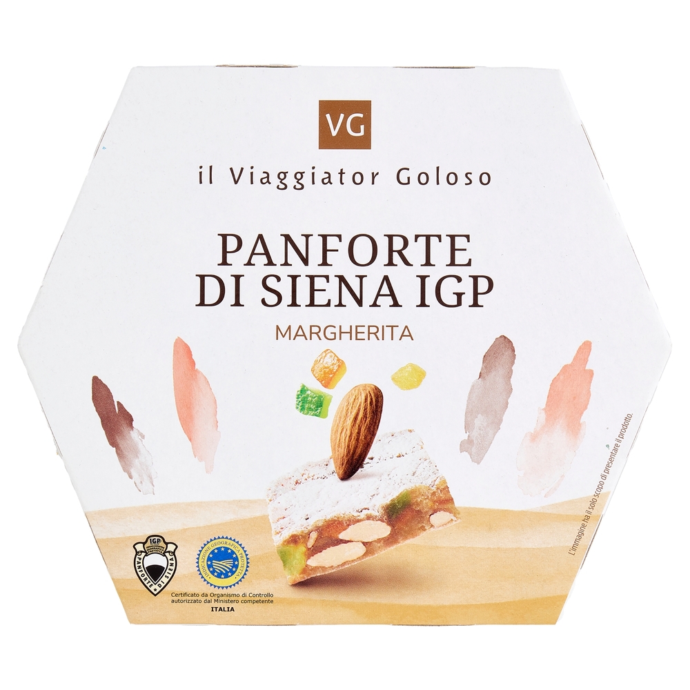 Panforte di Siena IGP Margherita Il Viaggiator Goloso