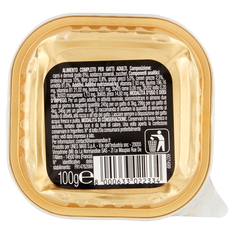Paté Gatto Adulto con Pollo U! Confronta e Risparmia
