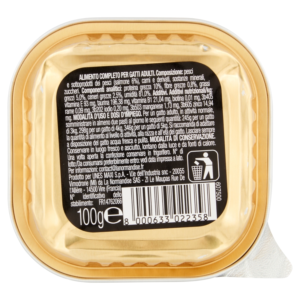 Paté Gatto Adulto con Salmone U! Confronta e Risparmia