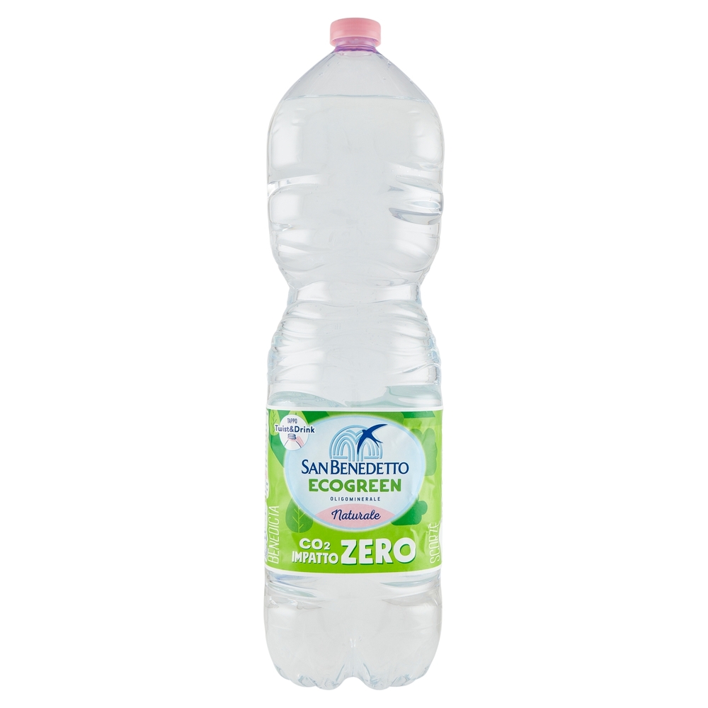 San Benedetto Acqua Naturale Benedicta Ecogreen 2 L