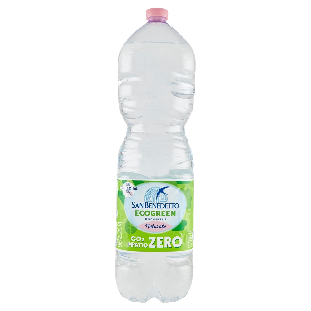 San Benedetto Acqua Naturale Benedicta Ecogreen 2 L