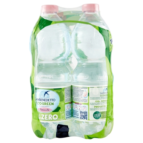 San Benedetto Acqua Naturale Benedicta Ecogreen 6 x 0,5 L