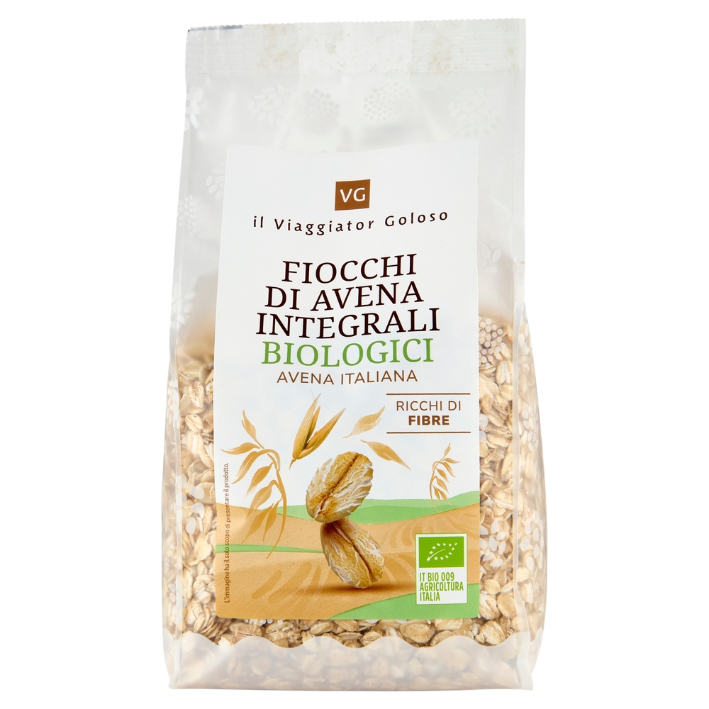 Fiocchi di Avena Integrali BIO Il Viaggiator Goloso