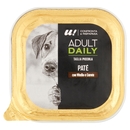 Patè Cane Adulto Taglia Piccola con Vitello e Carote U! Confronta e Risparmia