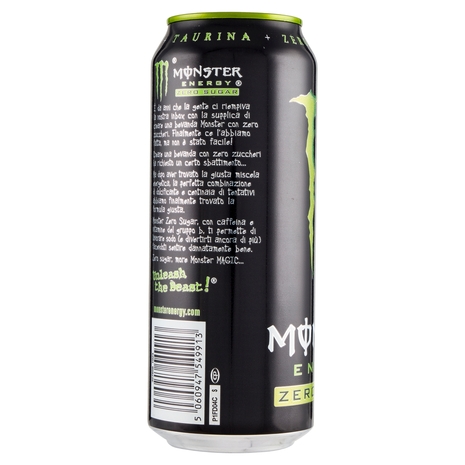 Monster Energy Zero Sugar Can 500 ml