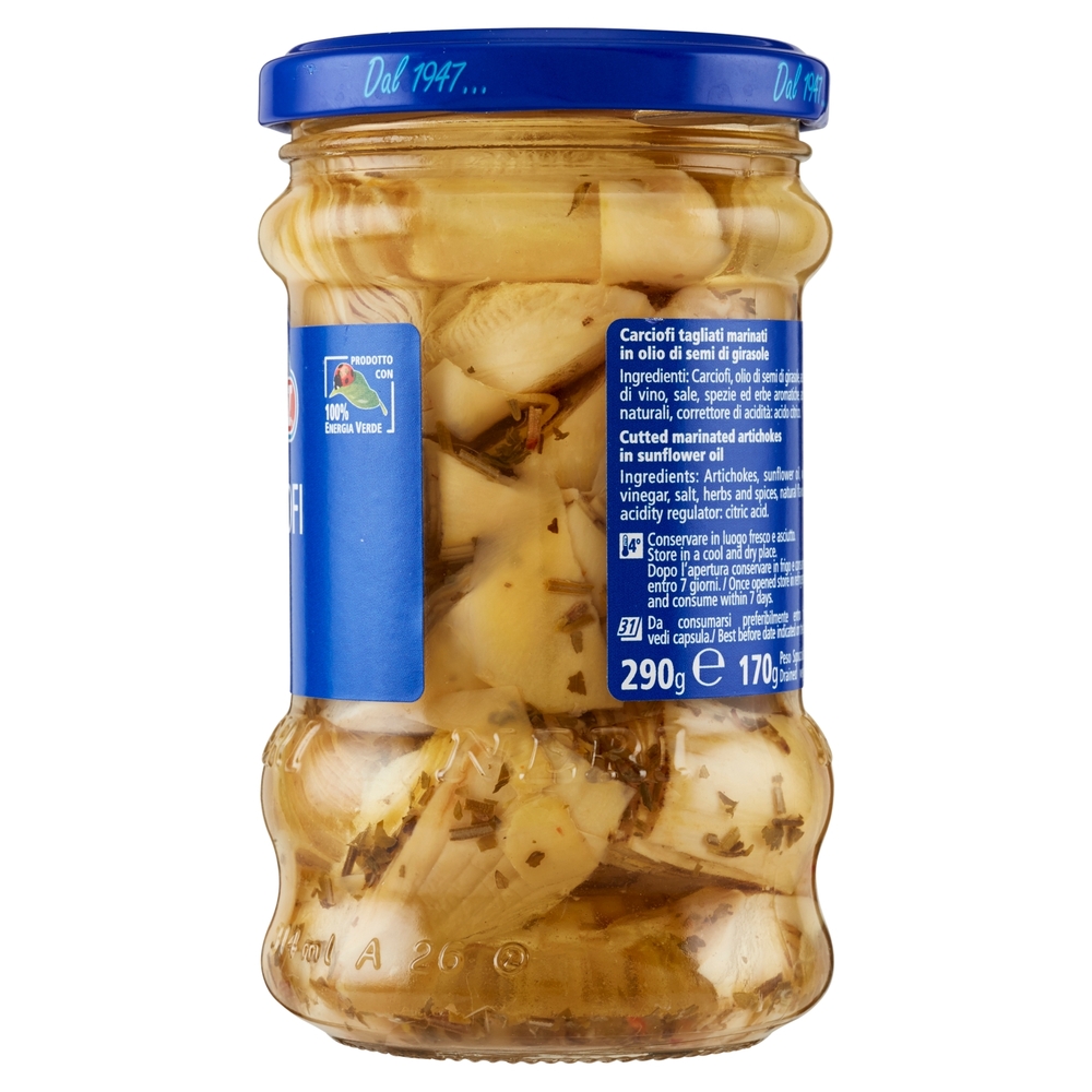 Neri Carciofi tagliati marinati 290 g