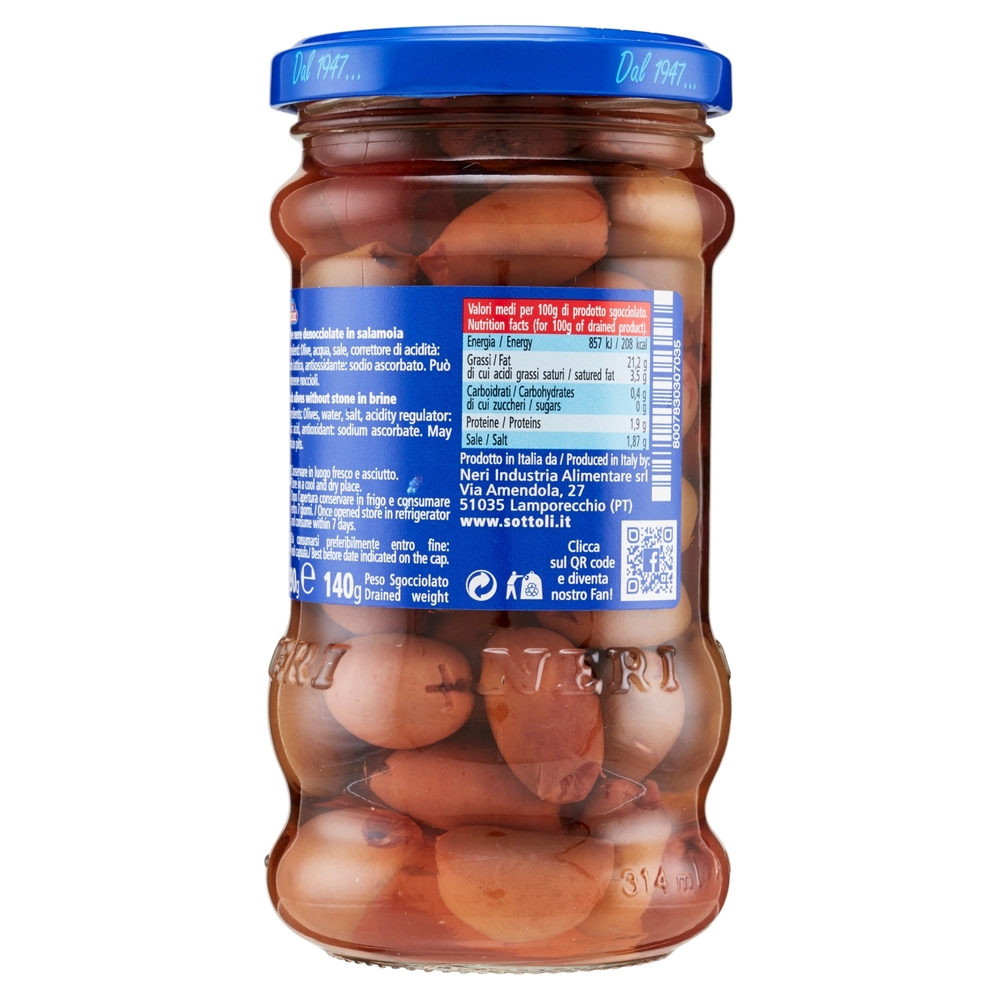 Neri Olive Nere denocciolate 290 g