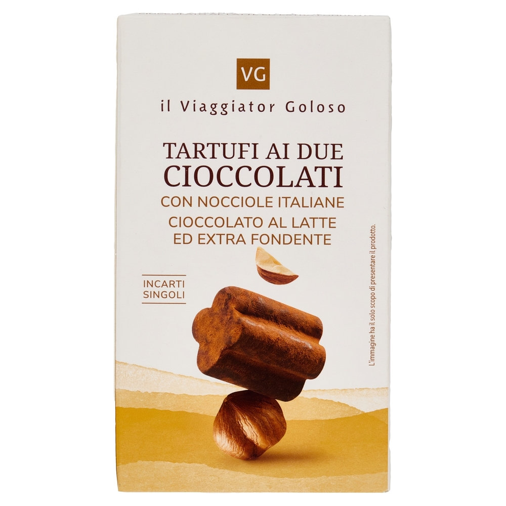 Tartufi ai Due Cioccolati Il Viaggiator Goloso