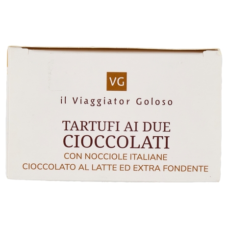 Tartufi ai Due Cioccolati Il Viaggiator Goloso