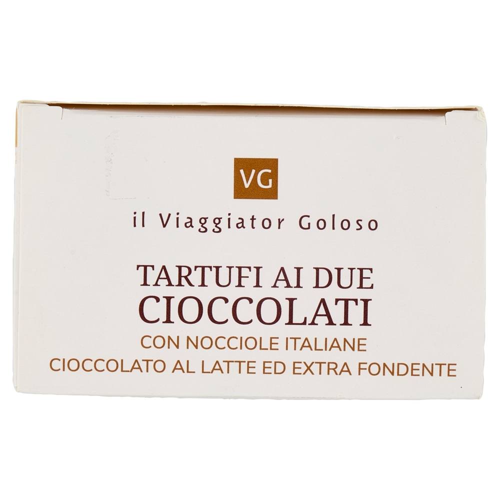 Tartufi ai Due Cioccolati Il Viaggiator Goloso