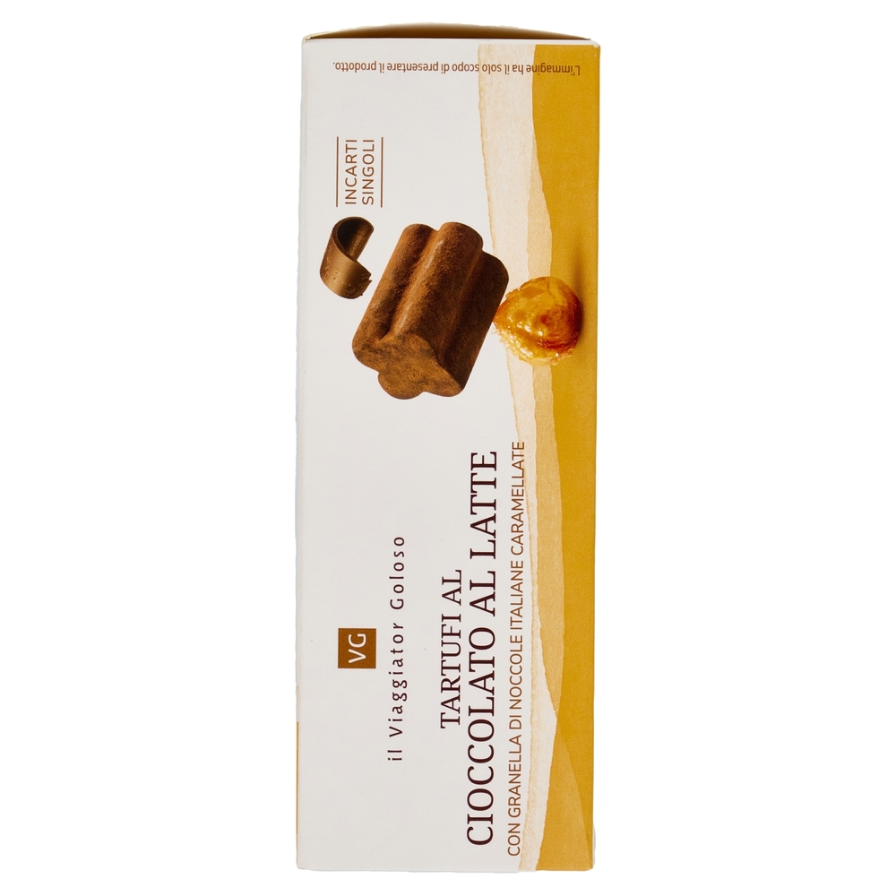 Tartufi al Cioccolato al Latte Il Viaggiator Goloso