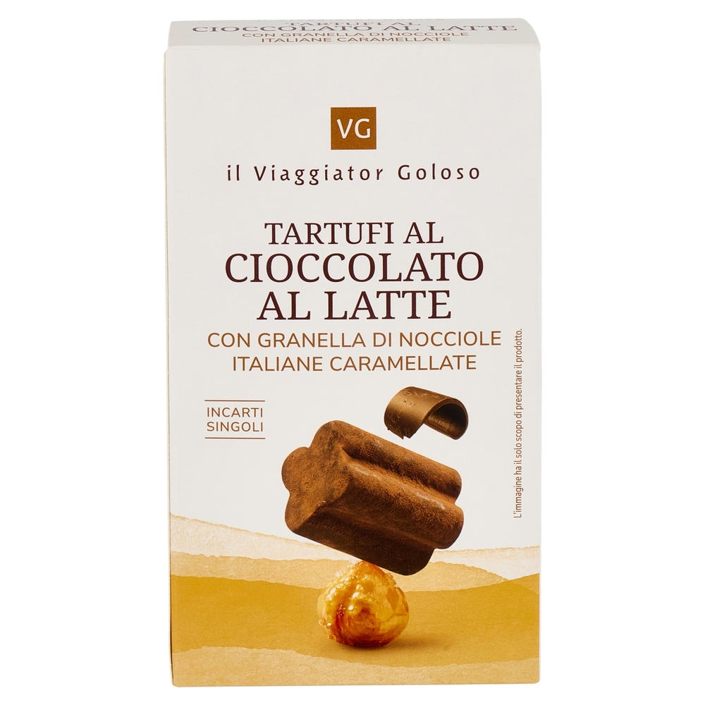Tartufi al Cioccolato al Latte Il Viaggiator Goloso