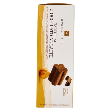 Tartufi al Cioccolato al Latte Il Viaggiator Goloso