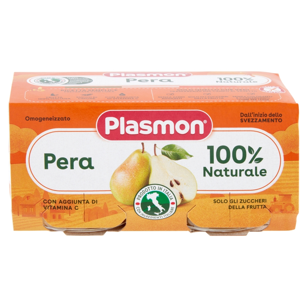 Plasmon Omogeneizzato Pera 2 x 80 g