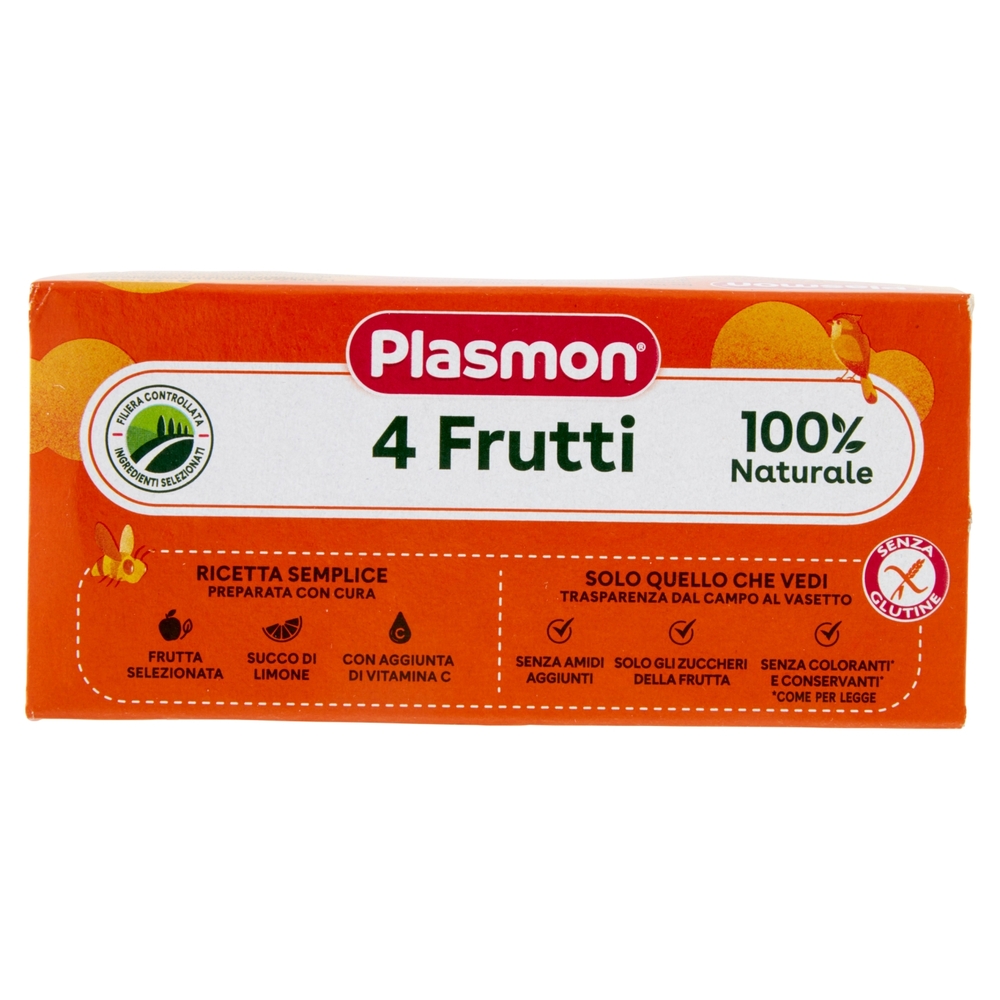 Plasmon Omogeneizzato 4 Frutti 2 x 80 g
