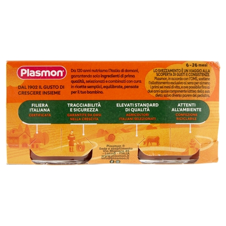 Plasmon Omogeneizzato Prugna 2 x 80 g