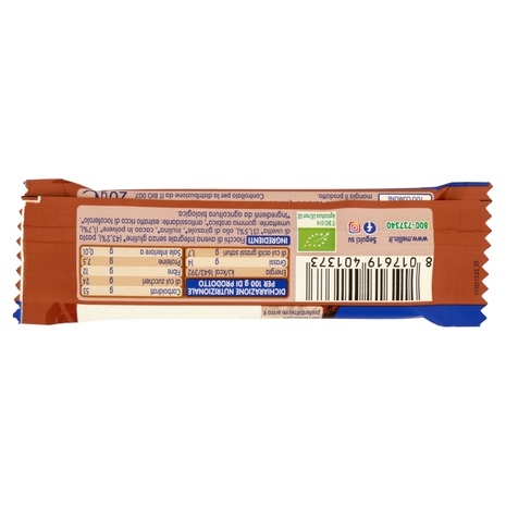 MELLIN Barretta, Gusto Cacao Avena e Uvetta, Biologico, Senza Glutine, dal 12° Mese, 20g