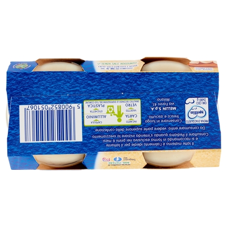 Mellin Ceci 100% Naturale Omogeneizzato 2 x 80 g