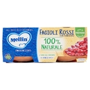 Mellin Fagioli Rossi con Pomodor 100% Naturale Omogeneizzato 2 x 80 g