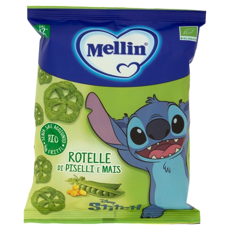 Mellin Biologico Rotelle di Piselli 20 g