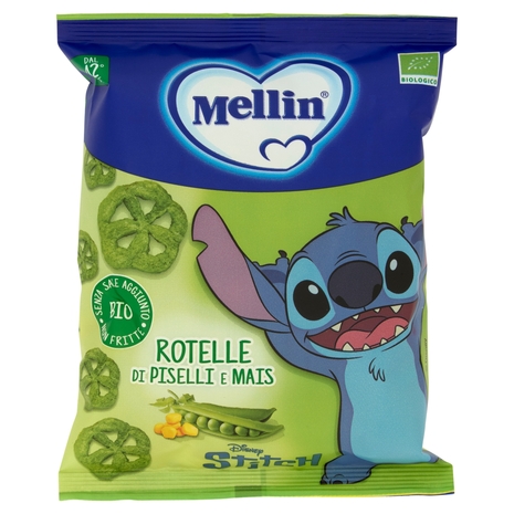 Mellin Biologico Rotelle di Piselli 20 g
