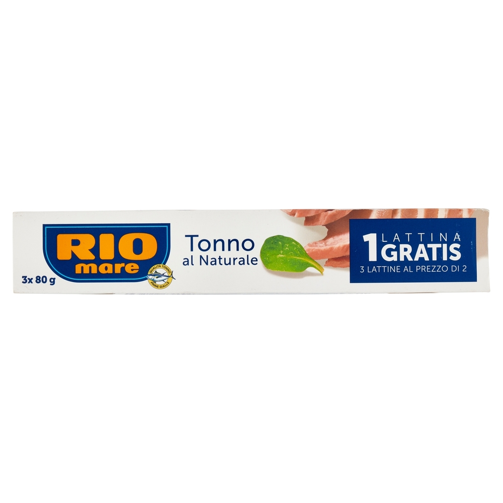 Rio mare Tonno al Naturale 3 x 80 g