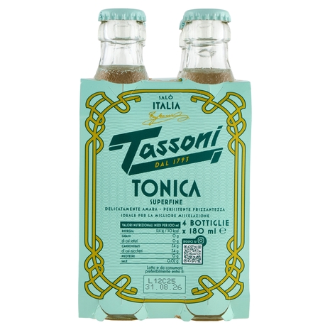 Tassoni Tonica Superfine 4 x 180 ml