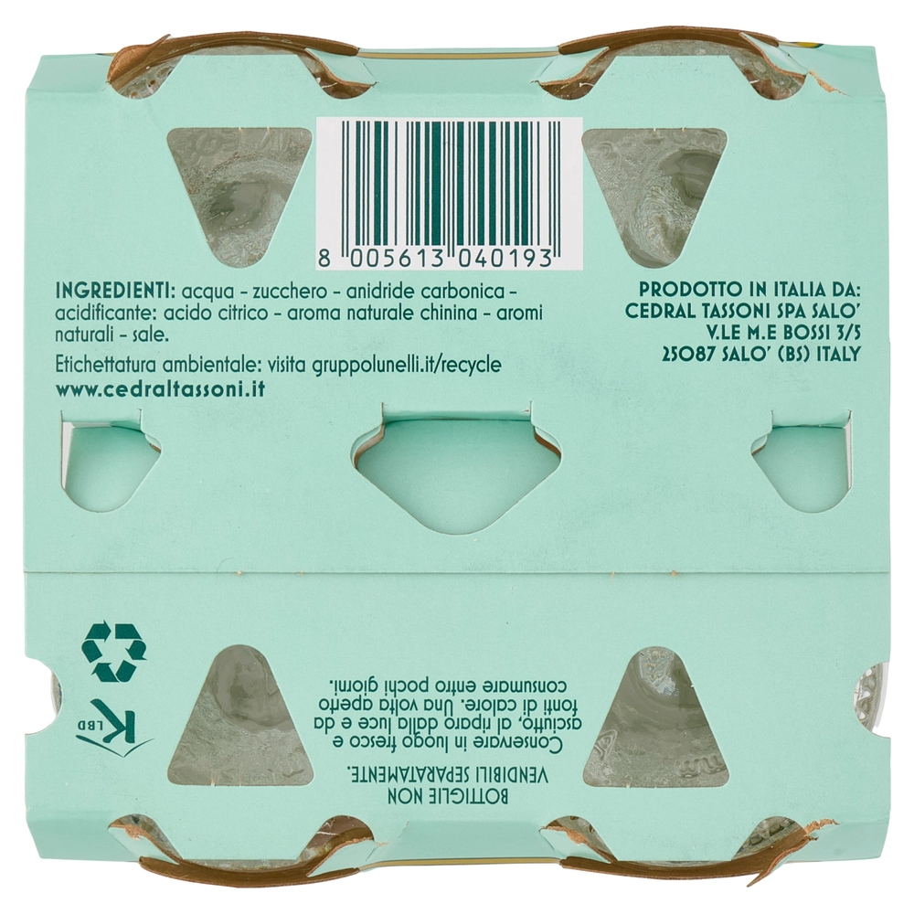 Tassoni Tonica Superfine 4 x 180 ml