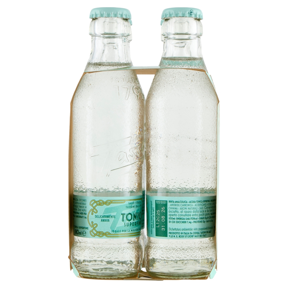 Tassoni Tonica Superfine 4 x 180 ml