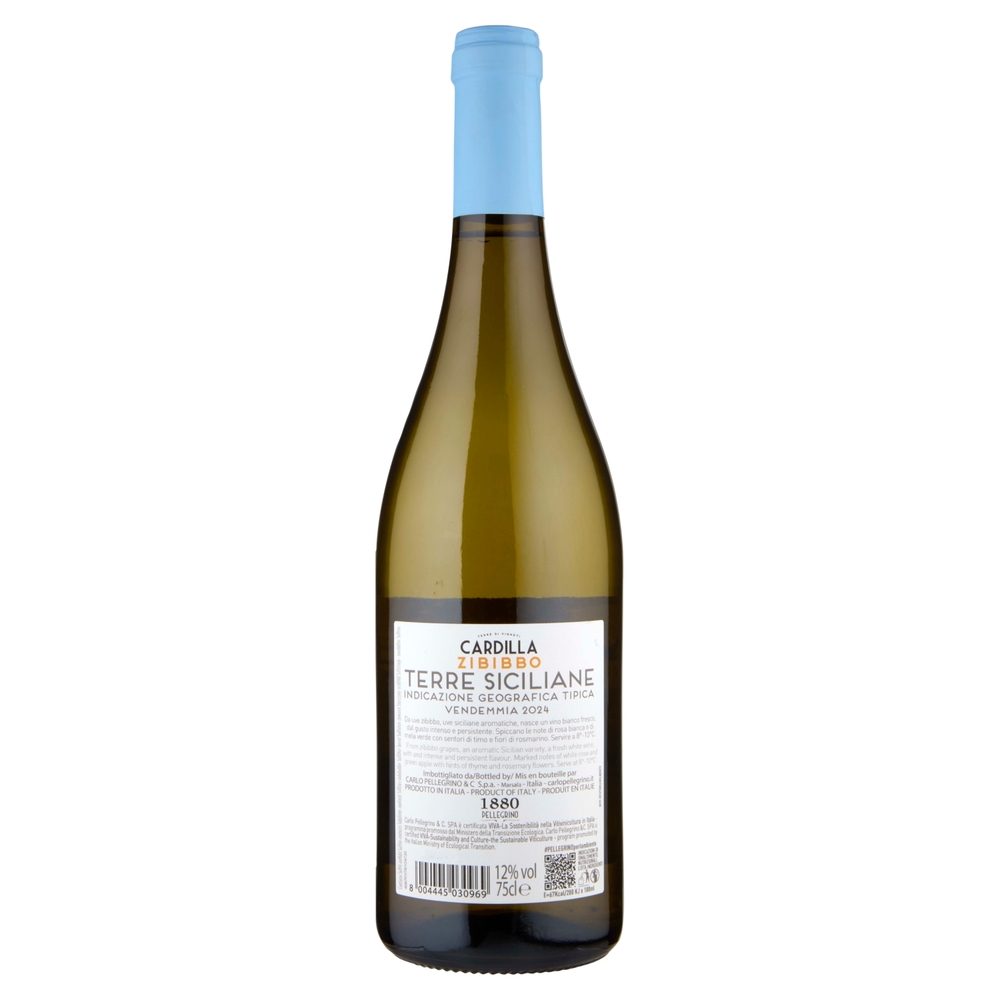 Pellegrino Terre di Vigneti Cardilla Zibibbo Terre Siciliane IGT 75 cl