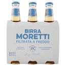 Birra Moretti Filtrata a Freddo 3 x 33 cl